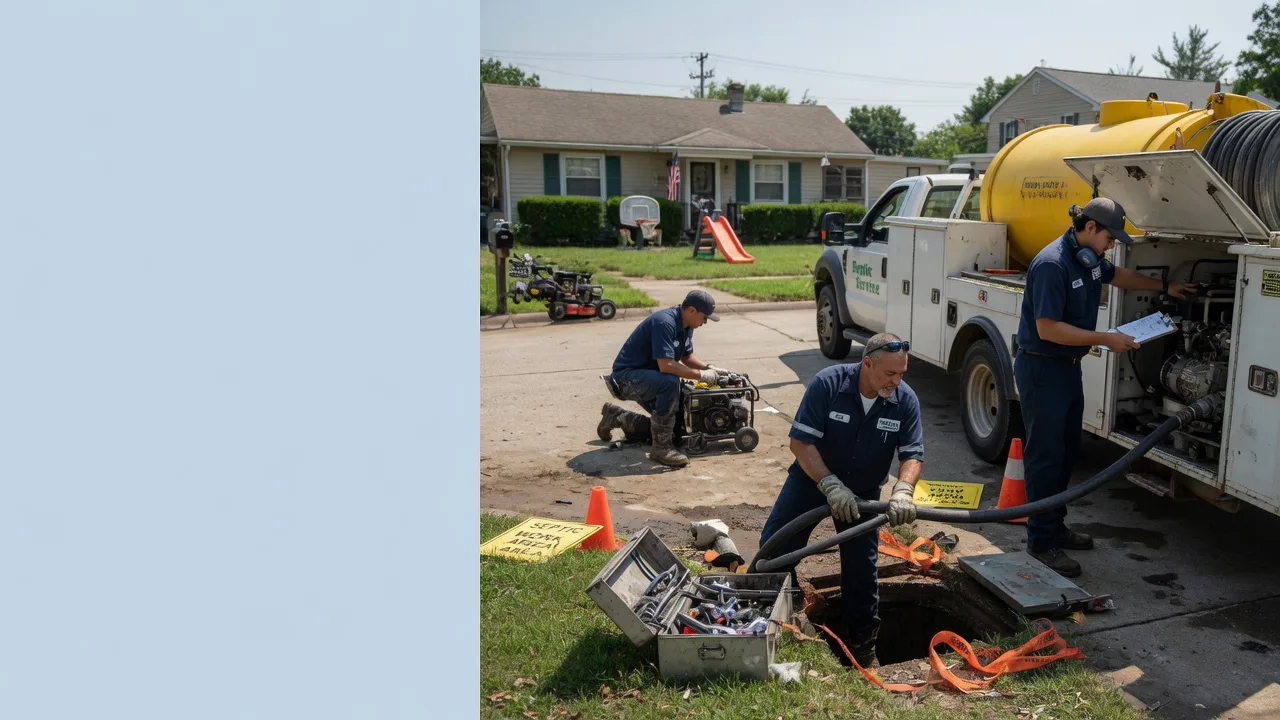 Septic Tank Pumping in Evergreen Park, IL near me